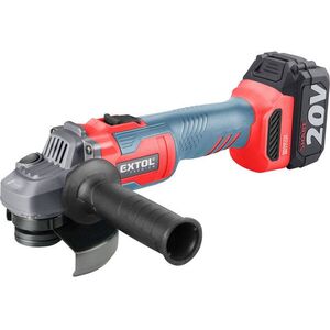 EXTOL Premium sarokcsiszoló AKU SHARE20V, 125 mm 8891838 (1 × 4 Ah) kép