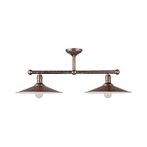 BRILAGI - Rúdfüggeszték FORGE 2xE27/60W/230V réz/patina BRSA6869-2C kép