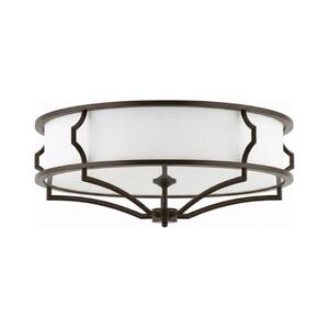 Open Design OR86607 - Mennyezeti lámpa STESSO 4xE27/12W/230V átm. 65 cm barna OR86607 kép
