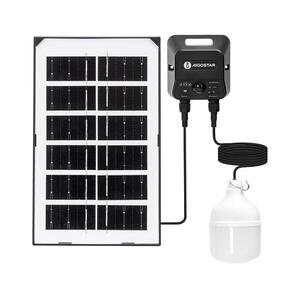 B.V. - napelemes LED csillár érzékelővel LED/35W/12V 3000 mAh 6500K átm. 10 cm B1020134R kép