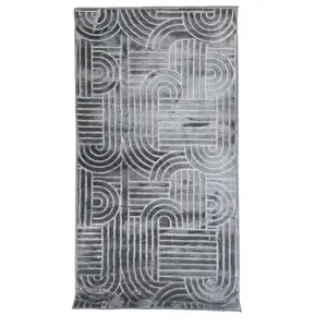 Szőnyeg Eva Embossed 1, 2/1, 7 Em2025-01 szürke kép