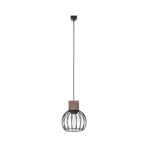 Csillár zsinóron MILAN 1xE27/60W/230V fa 31570 kép