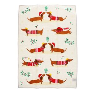 Pamut konyharuha 70x50 cm Festive Sausage Dog – Rex London kép
