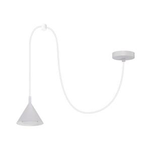 BRILAGI - Kábeles csillár CONE SINGLE SPIDER 1xGX53/15W/230V fehér WO-E14-G08-WHT-OEM kép