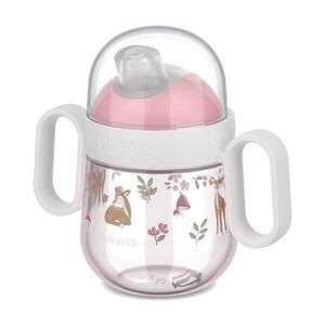Világos rózsaszín műanyag gyerek bögre 200 ml Fairy Garden by Little Dutch – Mepal kép