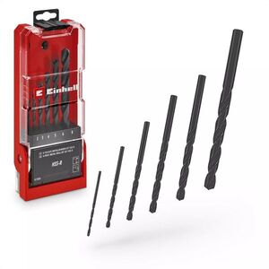 EINHELL 6 darab HSS-R fúrószár készlet fémre, 49423006 kép