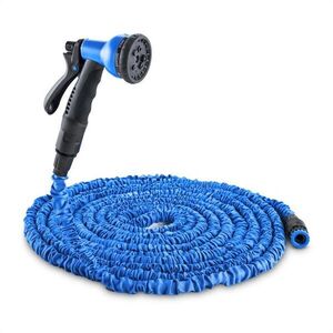 DURAMAXX Water Wizard, flexibilis kerti locsolócső, 8 funkció, 22, 5 m, kék kép
