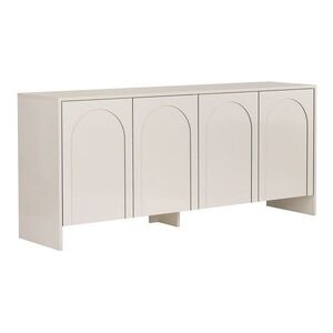 Krémszínű komód 180x80x45 cm Arlen – Kalune Design kép
