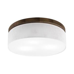 BRILAGI - LED mennyezeti lámpa BELLADONNA 3xE27/15W/230V átm. 50 cm fehér/tölgy-dió 8590828609933 kép