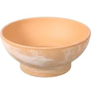 Jardini virágcserép PLANTER M kerámia bézs melír d38x15cm kép