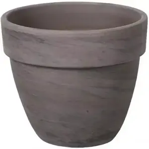 Virágcserép LEVANTE kerámia bazalt melír d30x25cm kép