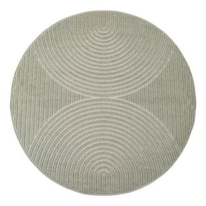 Zöld kerek kültéri-beltéri szőnyeg ø 120 cm Nova 1201 – Ayyildiz Carpets kép