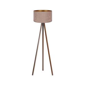 Brilagi - Állólámpa VELVET 1xE27/60W/230V wenge/bézs AS0462+DU82573 kép