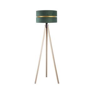 - Állólámpa DUO 1xE27/60W/230V átm. 44 cm zöld/bézs AS0463+DU83556 kép