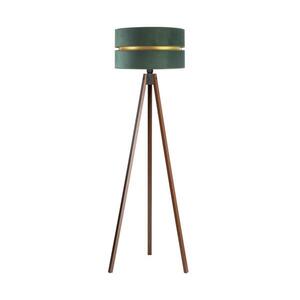 - Állólámpa DUO 1xE27/60W/230V átm. 44 cm zöld/wenge AS0462+DU83556 kép