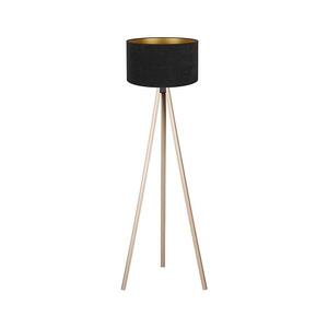 Brilagi - Állólámpa VELVET 1xE27/60W/230V bézs/fekete AS0463+DU82610 kép