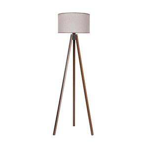 - Állólámpa 1xE27/60W/230V átm. 44 cm bézs/wenge AS0462+DU82634 kép