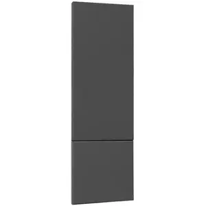 Előlap szekrény Luxeo F16-D60ZL_D60R vékony keret dark grey kép
