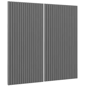 Előlap szekrény Luxeo F14-G80(72) ryfla dark grey kép