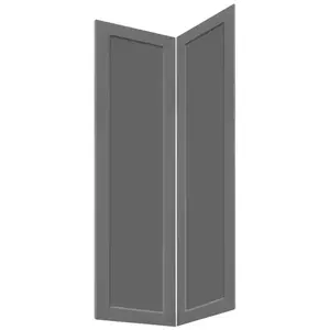Előlap szekrény Luxeo F15-G60N2(72) keret dark grey kép