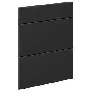 Előlap szekrény Luxeo F16-D60S3-AX vékony keret black kép