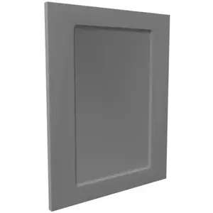 Előlap szekrény Luxeo F15-D60FZW keret dark grey kép