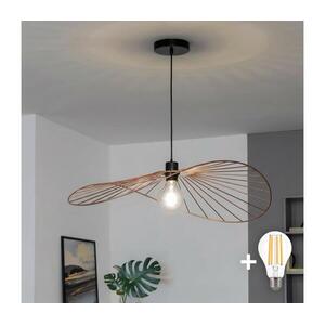 Brilagi - LED csillár kábellel CERIA WIRE 1xE27/40W/230V 60x80 cm bronz BG3987+EG300147 kép