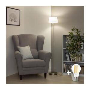 BRILAGI - LED állólámpa CERIA 1xE27/40W/230V Ø 25 cm fehér/matt króm EG300183+EG781032 kép