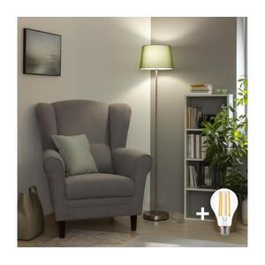 Brilagi - LED állólámpa CERIA 1xE27/40W/230V átmérő 30 cm zöld/matt króm EG300183+EG781039 kép