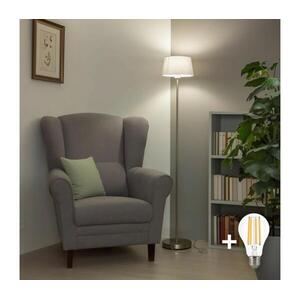 Brilagi - LED állólámpa CERIA 1xE27/40W/230V átm. 30 cm fehér/matt króm EG300183+EG781035 kép