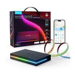 Govee - AI Sync Box 2 okostévé RGBICW háttérvilágítás 55-65" Wi-Fi H8604C12 kép
