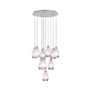 Eglo 39503 - Csillár zsinóron SIRACUSA 10xE27/60W/230V 39503 kép