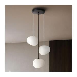 BRILAGI - Kábeles csillár PEBBLES 3xE27/40W/230V átm. 42 cm fekete ALA-56894 kép