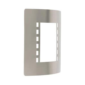 Eglo 55761 - LED-es kültéri fali lámpatest 1xE27/10W/230V IP44 matt króm 55761 kép