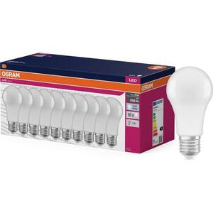 10 darabos csomag LED izzó CLASSIC A75 E27/10W/230V 4000K - Osram 4099854808111 kép