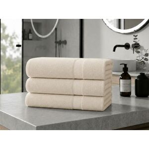 CLARYSSE ELEGANCE törölköző 70x140 cm krémszínű, 100% pamut kép