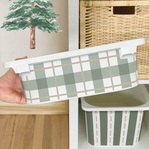 Sage Green matrica az IKEA TROFAST-ra – Geometrikus minták kép