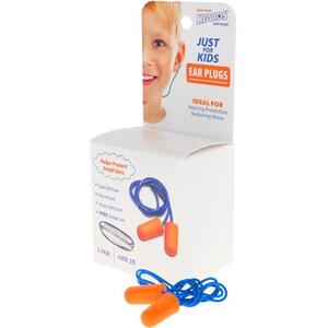 HEAROS Just for Kids Ear Plugs NRR 28db 3 Pairs kép