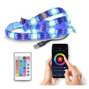 Solight LED WIFI smart RGB szalag TV-hez, 4x50cm, USB kép