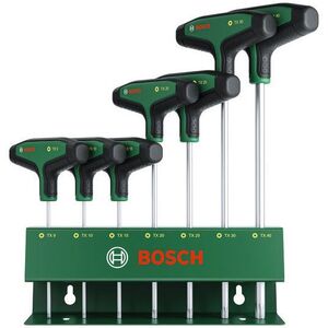 BOSCH TX9–TX40 Torx T-csavarhúzó készlet, állvány, 7 db, 1.600. A03.9J2 kép