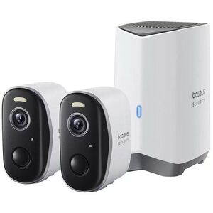 Baseus Security N1 Plus 2K (2 darabos készlet + központi állomás) fehér kép