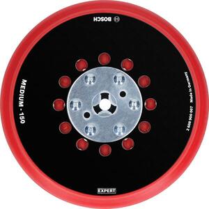Bosch EXPERT 2608900007 Multihole csiszolótalp, univerzális, 150mm, közepes kép