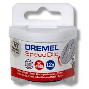 DREMEL 2615S456JD SpeedClic fémvágó tárcsa, 12 db kép