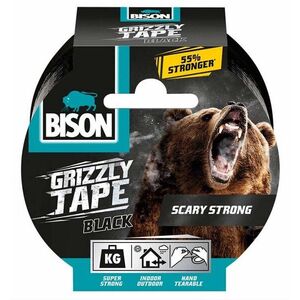 BISON GRIZZLY TAPE 10 m fekete kép