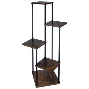 Ruhhy 25998 virágállvány, 108×30×30 cm, barna kép