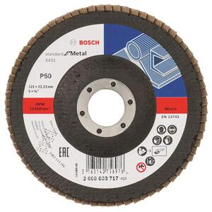 BOSCH 2608603717 X431, Standard for Metal lamellás csiszolókorong kép
