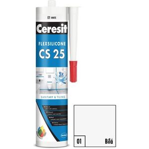 Ceresit szaniter szilikon CS 25 fehér, 280 ml kép