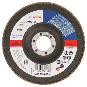BOSCH 2608603658 X431, Standard for Metal lamellás csiszolókorong kép