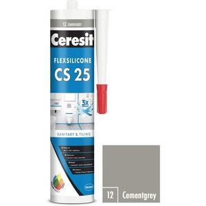 Ceresit szaniter szilikon, CS 25 cementgrey, 280 ml kép
