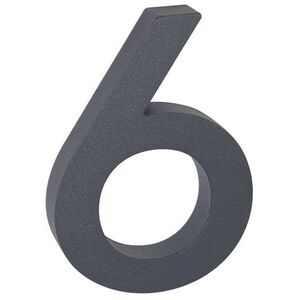 Alumínium házszám, 3D, strukturált felület kép